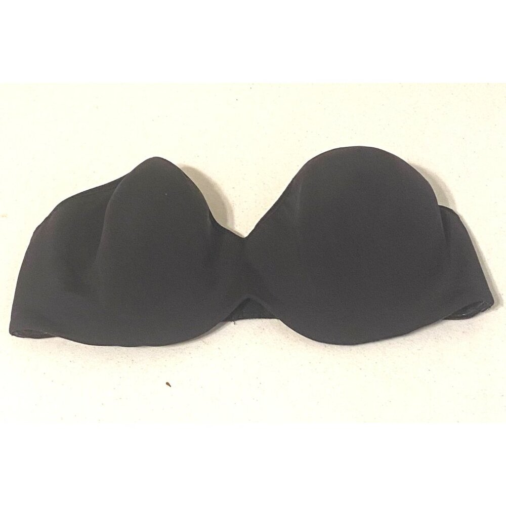 Wonderbra 7882‎ Ultimate Strapless Stretch Foam Bra Black Size 38C